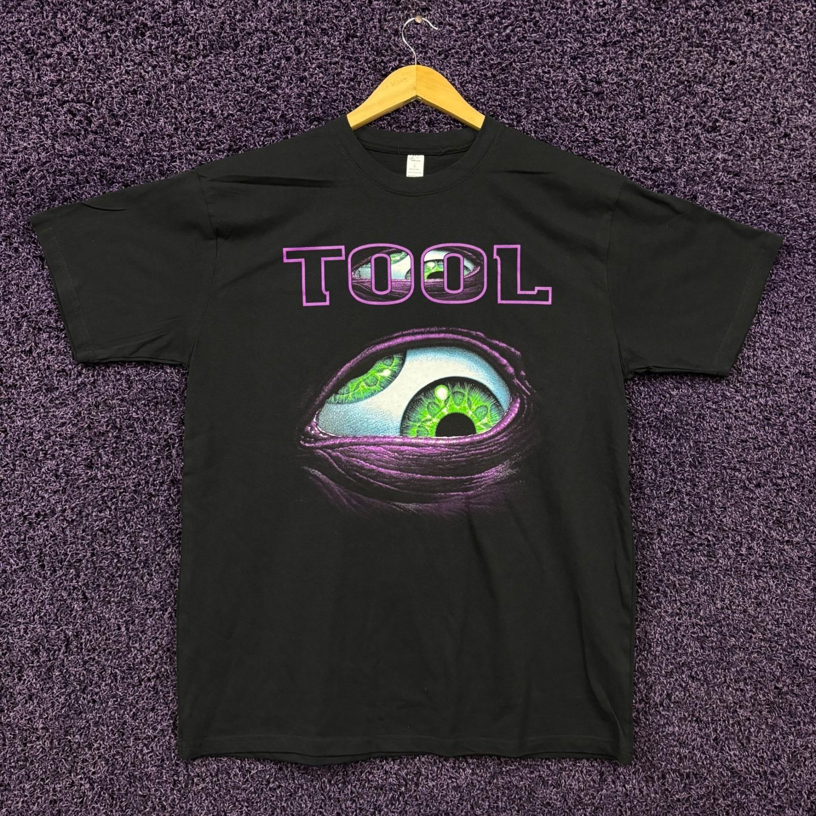 Tool Aenima CD Back Cover Eye Progressive Metal T-Shirt L S