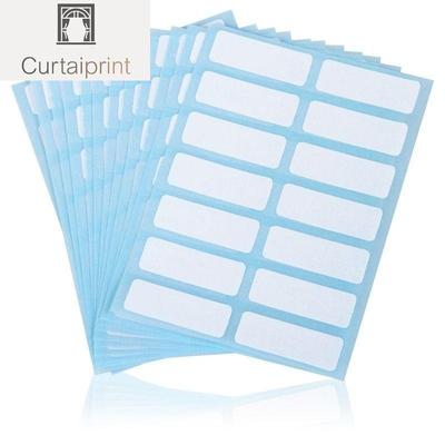 168 peças 13 x 38 mm etiqueta de preço branca etiquetas autoadesivas etiquetas de número de nome em branco