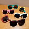 Spring Summer Colorful Folding Sunglasses Outdoor Kids Sunglasses Boys Girls Square Glasses Children Eyewear Protection UV400