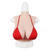 Summer Hollow Silicone Prosthetic Breast Set for Transgender Males - Super Large Fake Breasts with Nipple for COSplay Streamers