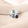 Amethyst Gemstone 925 Sterling Silver Jewelry Handmade Ring For Women's Gift RR-16-15