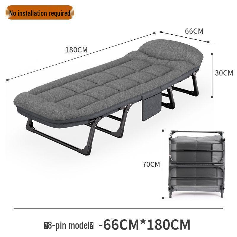 Compact Portable Folding Recliner for Office, Home, and Outdoor Use