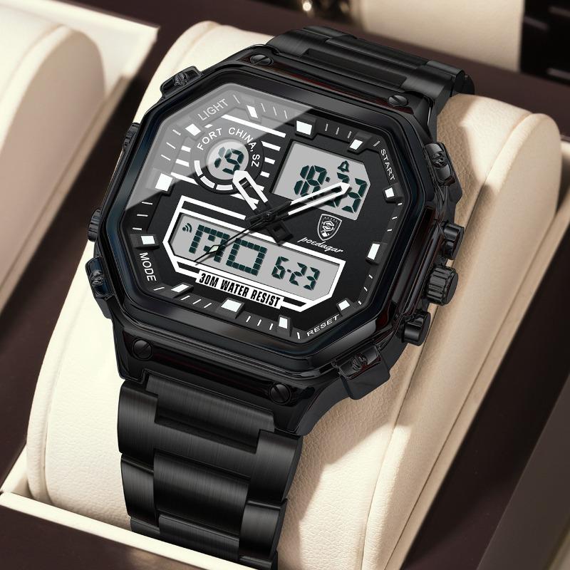 New Men's Watch Multifunctional Waterproof Sports Electronic Watch