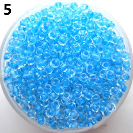 500Pcs 2mm Round Glass Seed Beads for DIY Bracelet Necklace Jewelry