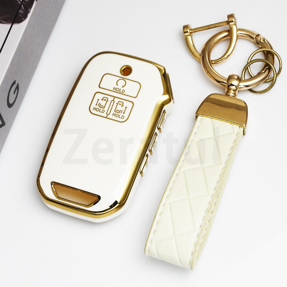 7 Buttons Remote Keyless Shell Fob For Kia Sportage R Stinger Sorento Cerato Carnival 4Th Gen K5 Tpu Key Fob Case Cover Keychain