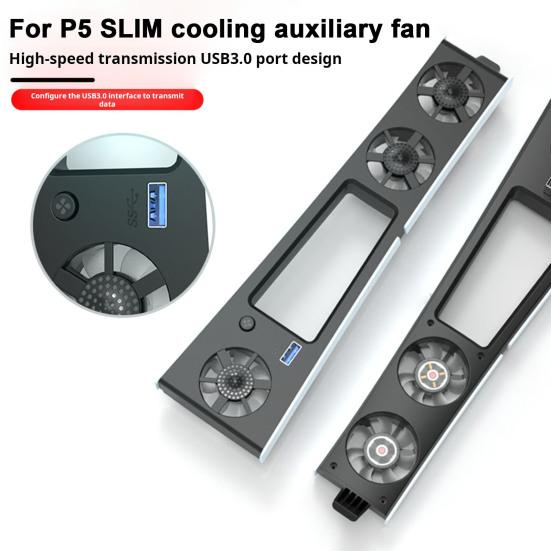 Gaming Console Cooling USB 3 Port Fan with Low Noise Simple Installation Plug-Play