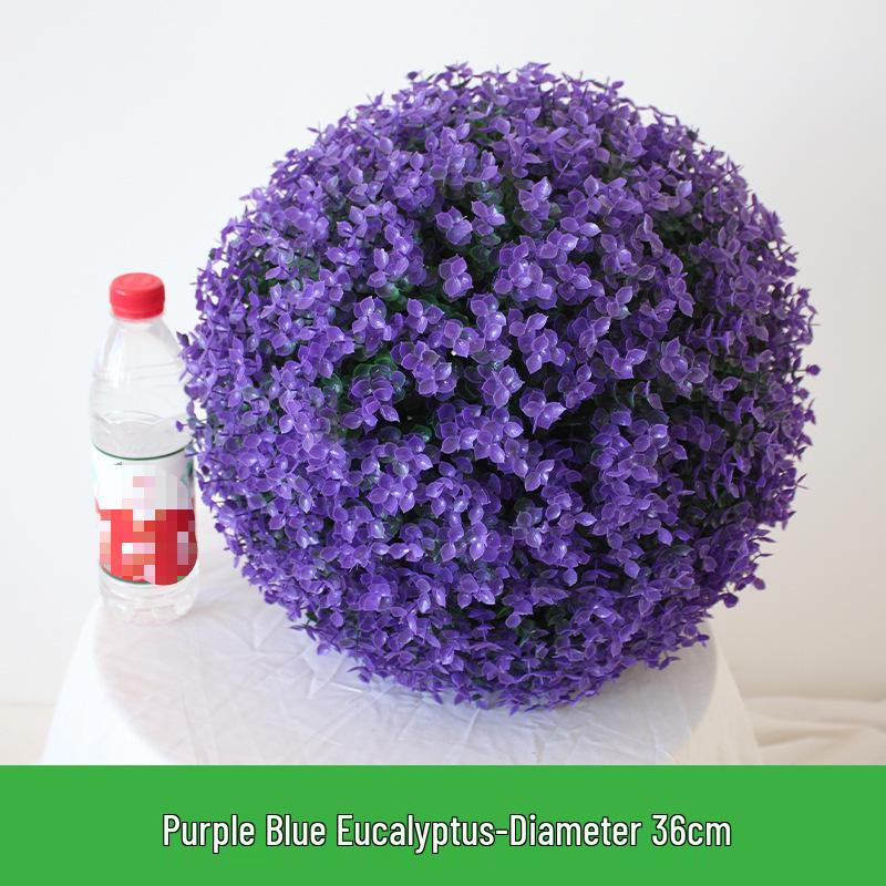 Artificial Greenery & Grass Ball Ceiling Decoration for Visual Merchandising and Store Windows