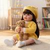 22-inch All-Plastic Reborn Russian-Speaking Baby Doll - Children's Companion Toy