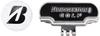 BRIDGESTONE BRIDGESTONE GOLF Cap Marker GAG503 Black