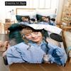3D tisk Sexy zpěvačka Melanie Martinez Módní povlečení Chlapci Dívky Twin Queen Full Velikost Povlak na peřinu Povlak na polštář Postel Dospělý
