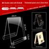Xybp Transparent Acrylic Phone & Book Display Stand for Laptops