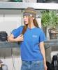 NOT NEW Summer Nn Label Pattern Beanie Blue