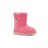 UGG Bailey Zip Short Sheepskin Lined Snow Boots Kids Boots Rose-Pink 1123613T-PKRS