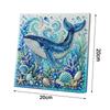 Kit Pittura Perle Finitura Scintillante Mezzo Tondo Perle Kit Artigianato Fai da Te Kit Arte Oceanica Decorazione Parete Casa