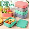 Silikon Mikrowellen-Heiz-Mittagessensbox, Lebensmittelechte Silikon-Aufbewahrungsbehälter, Mikrowellengeeignete Lebensmittelbehälter