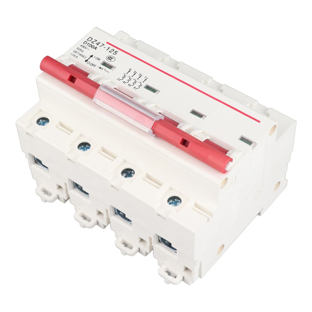 Circuit Breaker Miniature Air Switch D‑Type Industrial Supplies DZ47 125 100A