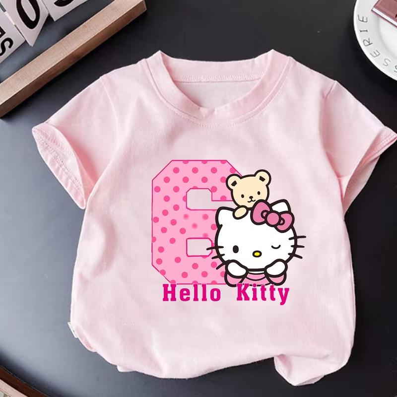 Summer 2026 New Childrens Tshirt Melody Graffiti Cartoon Print Pure Cotton Breathable Parentchild Fashion Short Sleeve