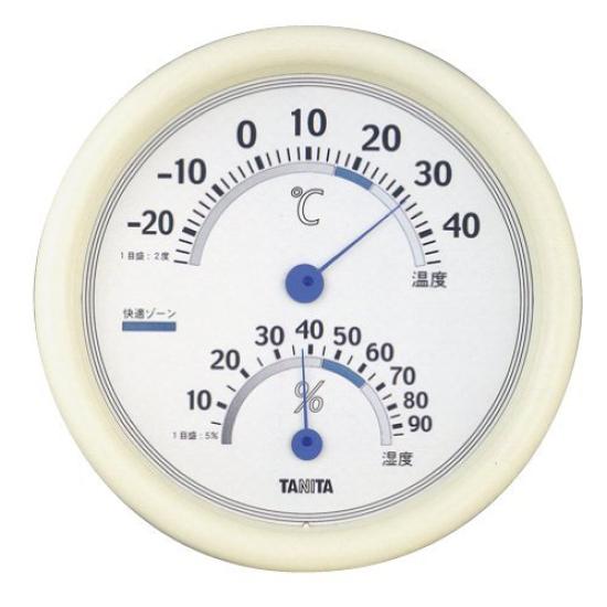 

Tanita TT513 White of Thermo-Hygrometer (TT-513-WH 00030371) [Set 3] белый