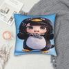 Gugu Gaga Penguin Pillow Case  Print Pillow Cover For Sofa Couch Bed Living Room Kawaii Cushion Cover