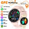 Новий GPS-смарт-годинник для жінок 1,39" HD Пульс Кисень у крові Bluetooth-дзвінки IP68 Водонепроникний Чоловічий смарт-годинник 107 видів спорту