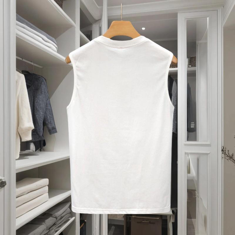 Herren Ärmellose Baumwollweste: Sommer Neuer Stil Trendmarke für Sport & Fitness.