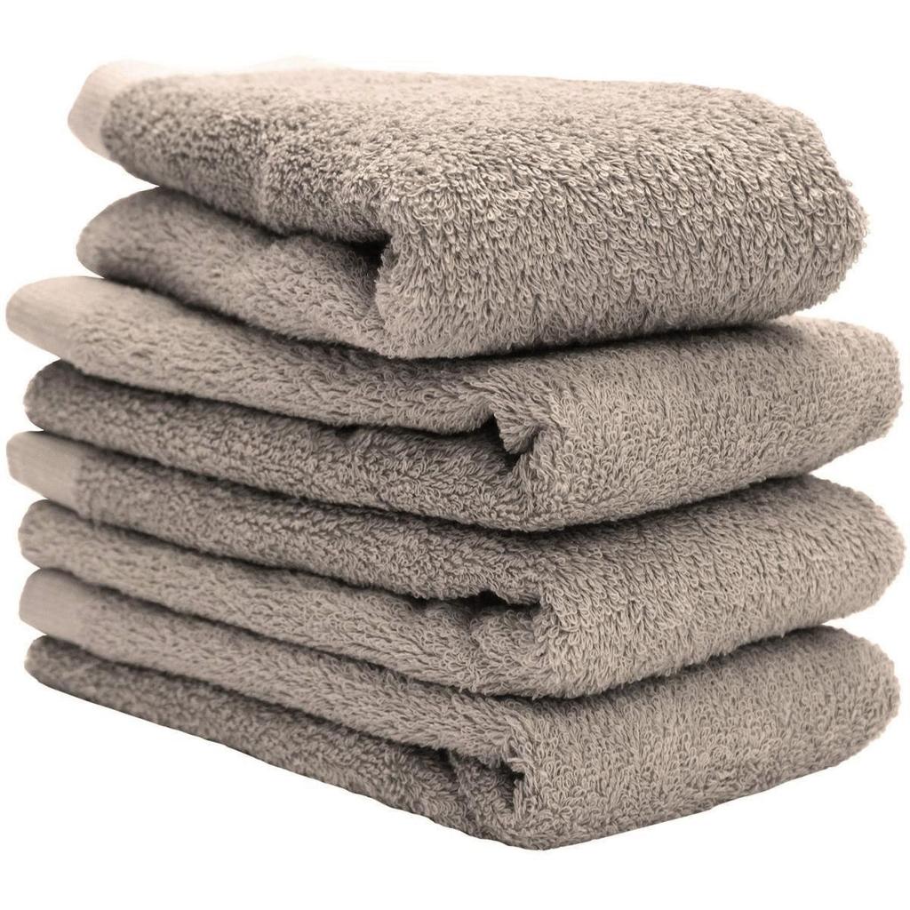 hiorie face antibacterial and set of gray instant water indoor drying (Hiorie) Japanese-made towel, deodorizing, hotel-style towel, 4, beige,