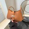 2025 spring new light luxury trend casual axillary crescent lower bag retro fashion niche design shoulder messenger bag