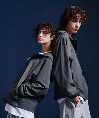 Galex Piping Warm-Up Windbreaker Charcoal Ga4730 Ch