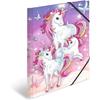 Elasticated Folder - HERMA - Unicorn - Cardboard - A3 - Mixed