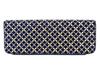 Inden H Glasses Hard Navy Blue Deerskin with White Shippo Pattern [Inden-ya] Case, Type, 4206, Lacquer,