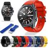 22mm Silicone Watchband Strap For Samsung Galaxy Watch 46mm Gear S3 Replacement Watch Band for Galaxy Watch 3 45mm