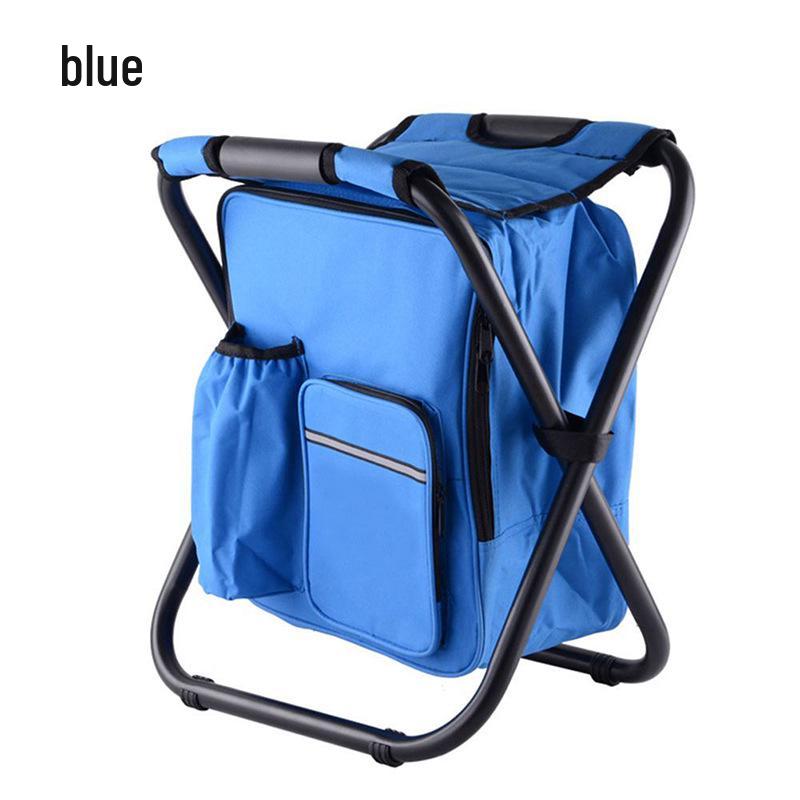 Portable Insulated Folding Outdoor Stool with Logo for Camping & Fishing