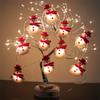 1.65 Meters 10 Lights Christmas String  Lights For Holiday Party Decoration (battery Operated)