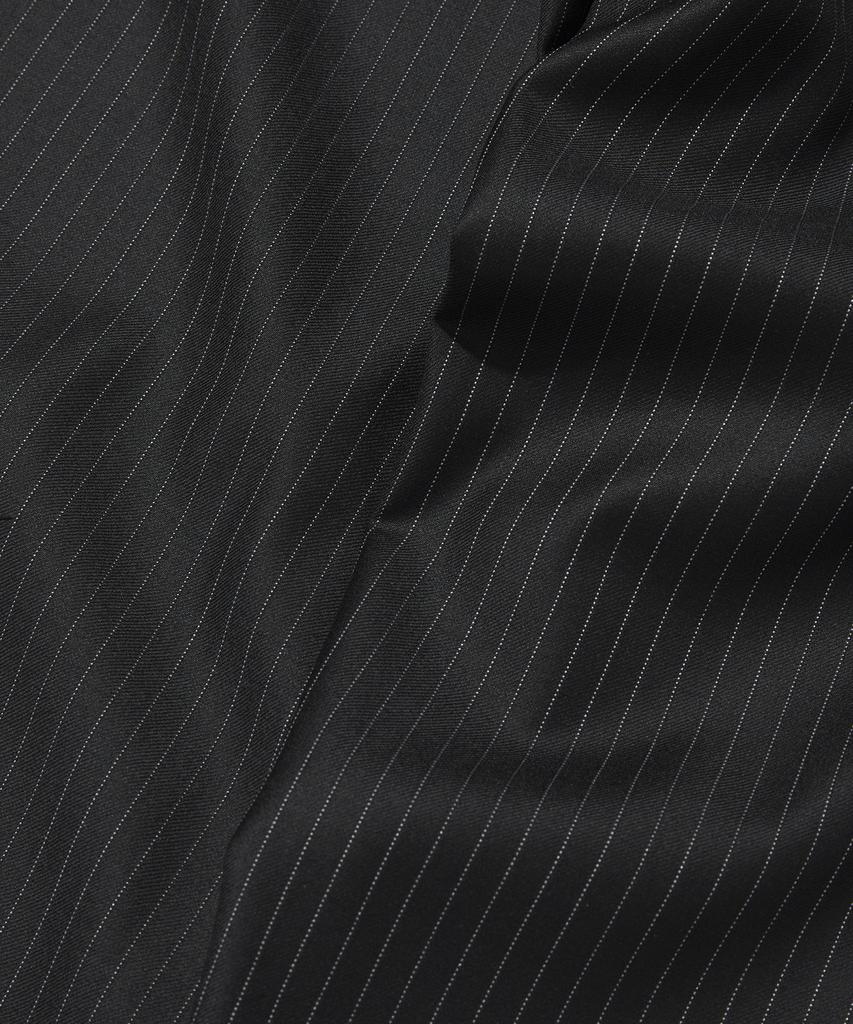 Seuweideu Two Tuck Stripe Slacks [Black]