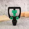 Middle Distance Automatic 360-Degree Rotating Sprinkler 1/2" To 3/4" Male Thread Farm Garden Park Lawn Greenhouse Plastic Nozzle