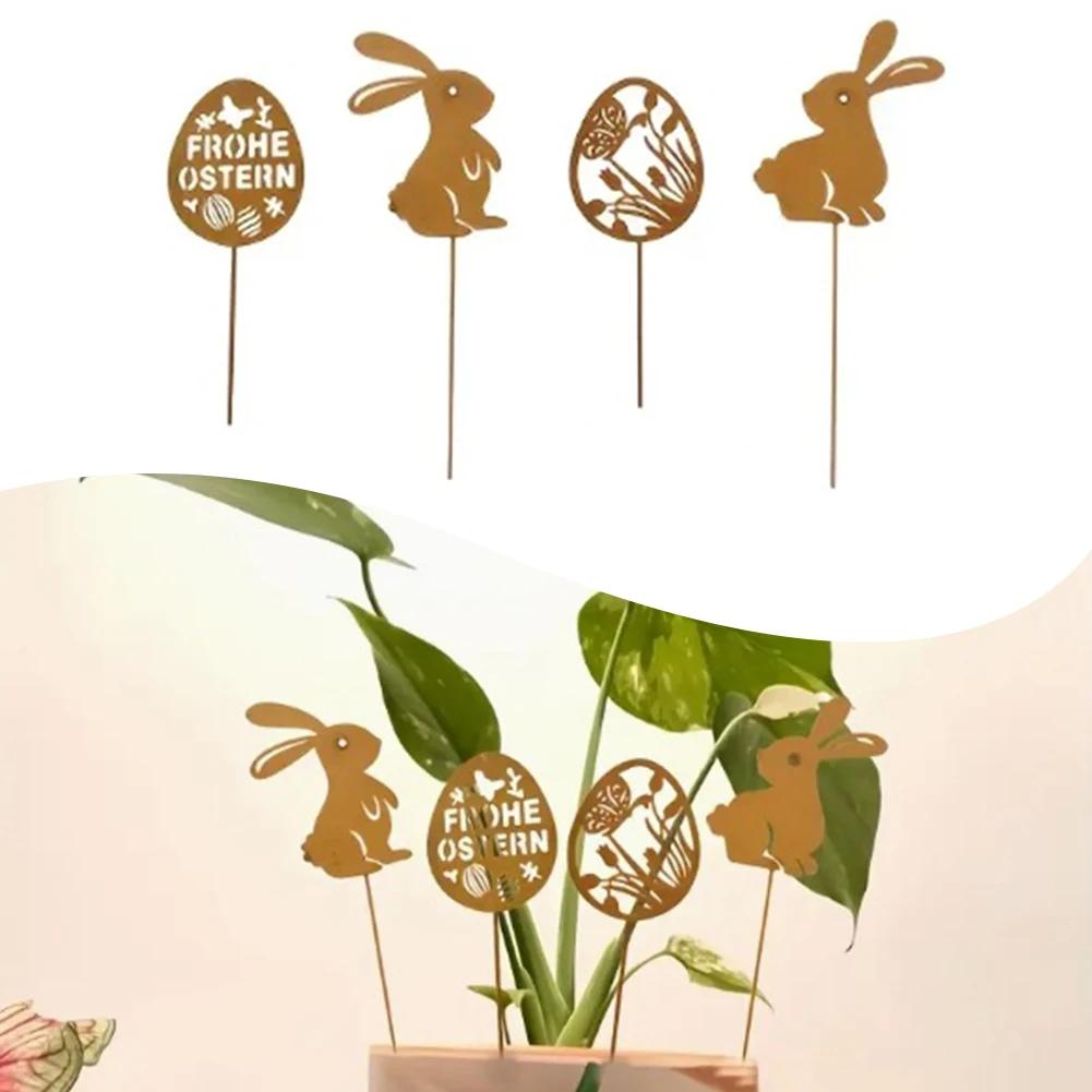 

4x Garden Sculpture Metal For PlugIn Outdoor Basin Hanging Landscape For PlugIn Home Decor Ornaments Accessory In Stock China Mainland