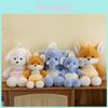 Entzückende Plüsch Fuchs Elefanten Puppe Gemütliches Stofftier Kreatives Weiches Tier Geschenk 45cm 60cm