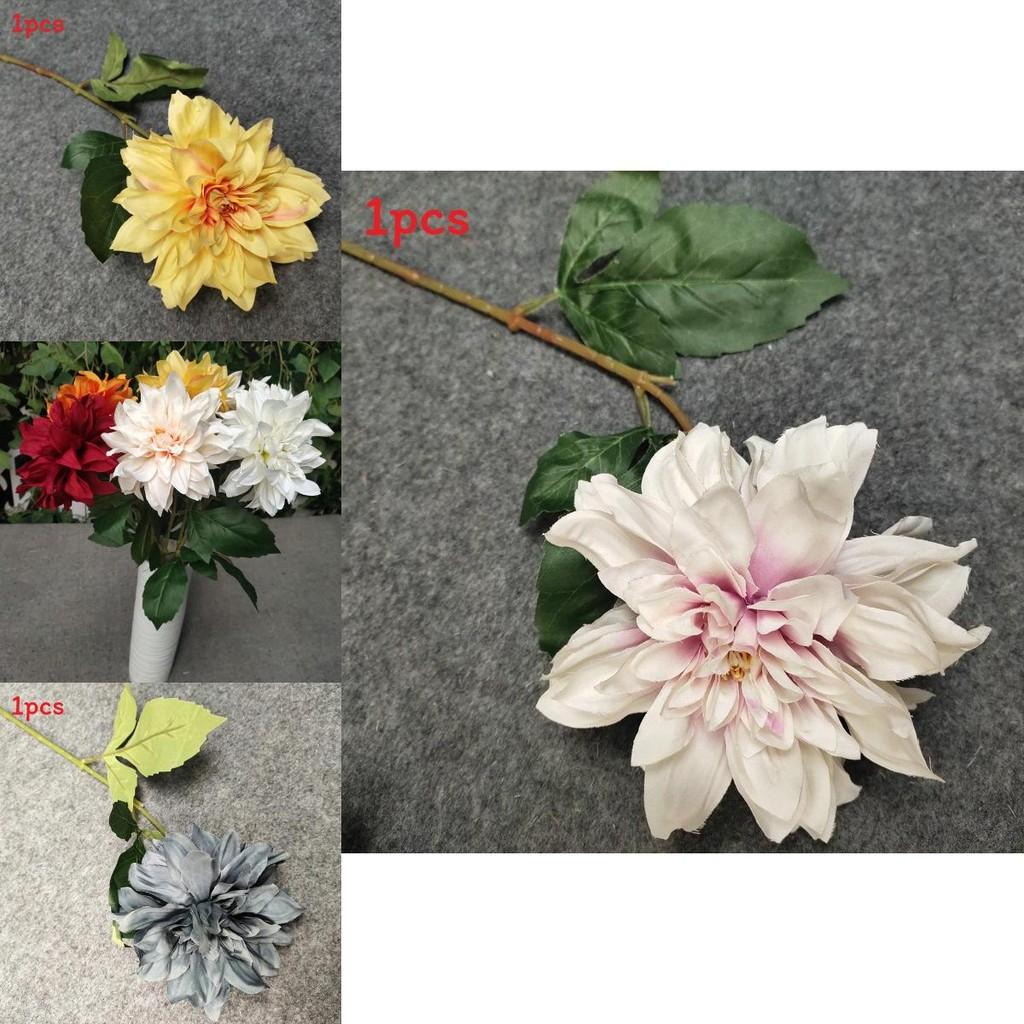 Künstliche Dahlienblume für Brautstrauß und Zeremonie-Arrangement