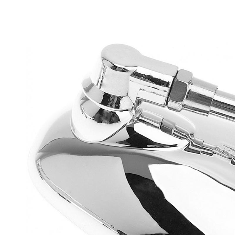 1pár motocyklových zpětných zrcátek hliníkové čiré skleněné zrcátko Vhodné pro Honda Shadow Ace Spirit Magna VT750 VT1100