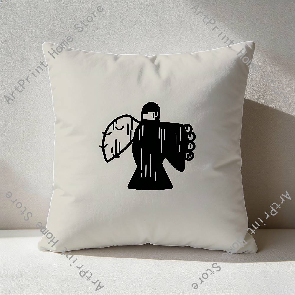 MMilo J Pillow Cases for Bedroom Living Room Sofa Home Decor Polyester Cushion Cover with Zipper