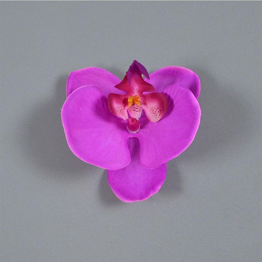 DIY Schmuckherstellung Handwerk Simulierte Blume Kopfschmuck Schmetterlingsorchidee Blume Niedlich Geschenk