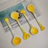 Creative And Fresh Household Children'S Cartoon Spoon Cute Spoon Ceramic Rice Spoon Bread Spoon High Value Long Handle Spoon