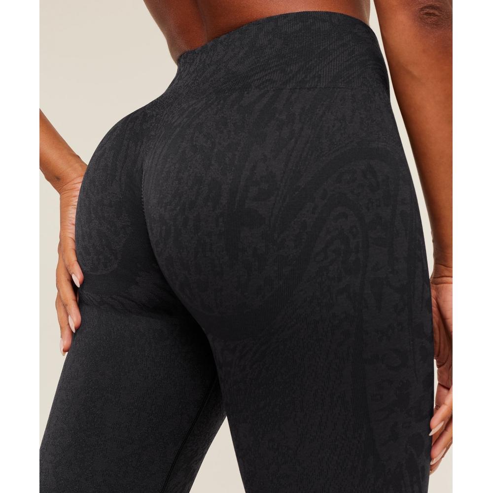 Gymshark Adapt Animal X Whitney Leggings Black    Asphalt Grey B6b2k Bdpr