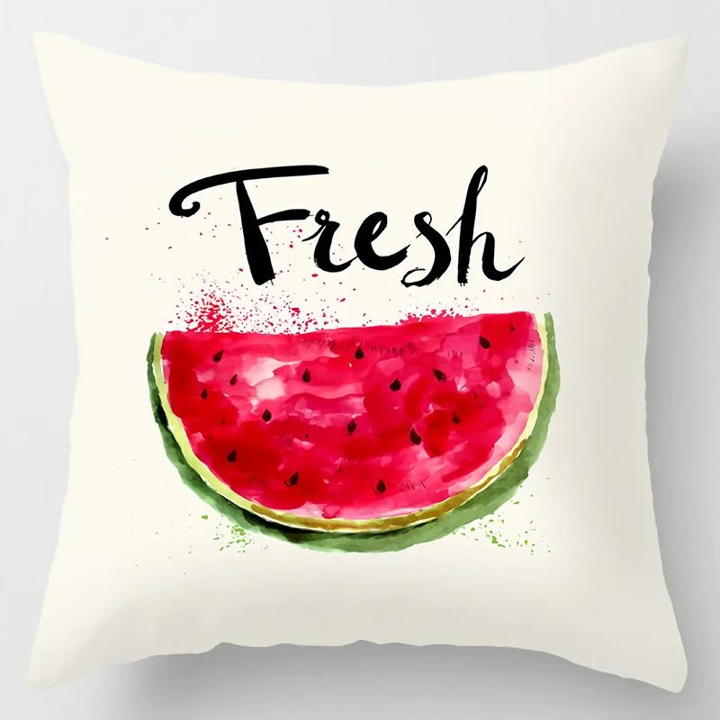 Sofa Bed  Pillowcase Bedroom Home Decor Summer Fruit  Hawaiian Holiday