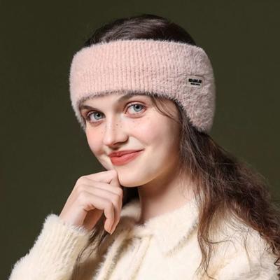 Winter Ear Warmer Earmuffs Headband Women Men Outdoor Skiing Sport Thick Hairband Plush Ear Keep Warmer Windproof Ear Cover