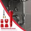 Multi-Functional Sanitary Wrench Pelvic Floor Leading Sleeve Disassembly Faucet Pipe Repair Tool Water Pipe Puller Sink Wrench
