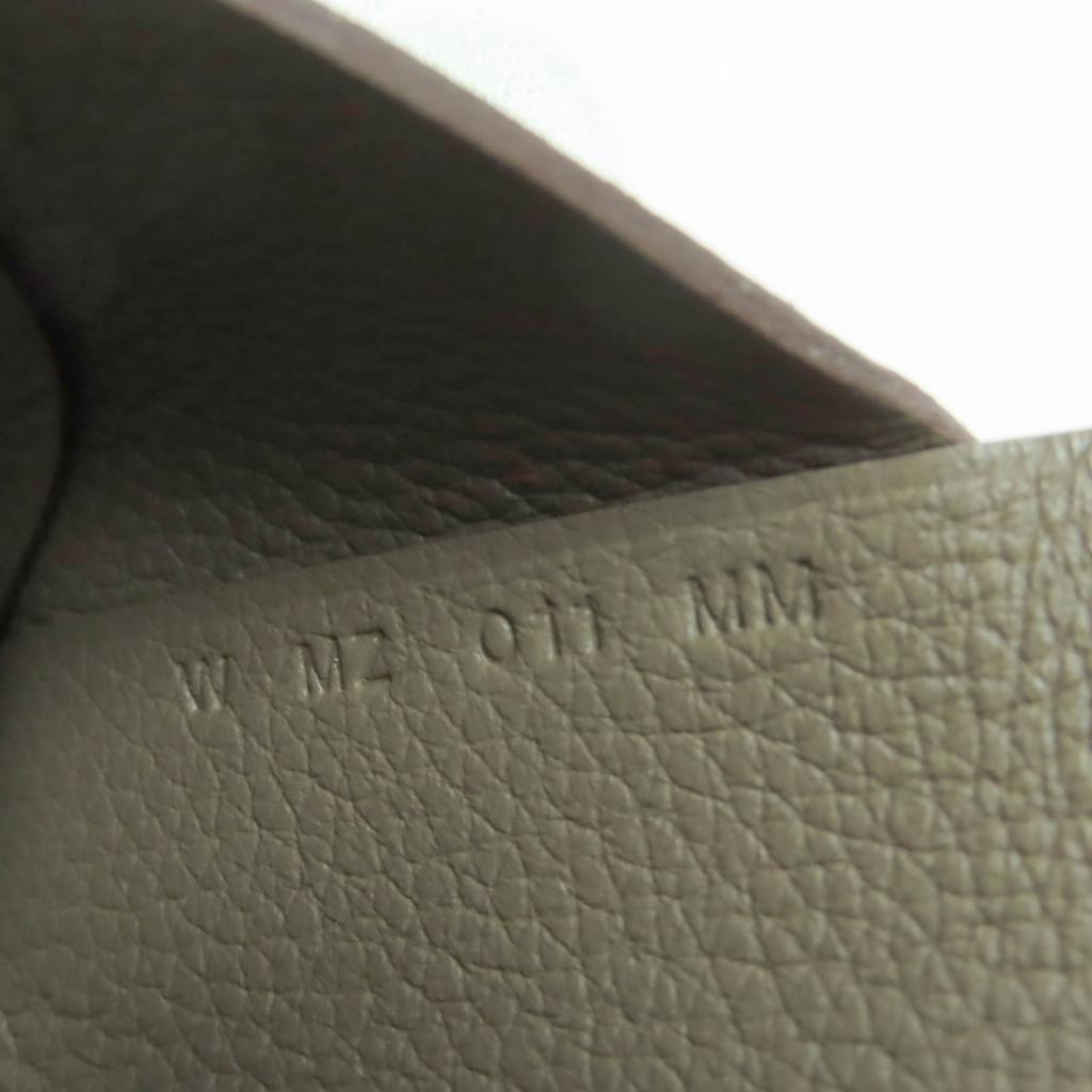 Pristine HERMES Coin Case Calvi Duo Card Case Evercolor Leather Women Used