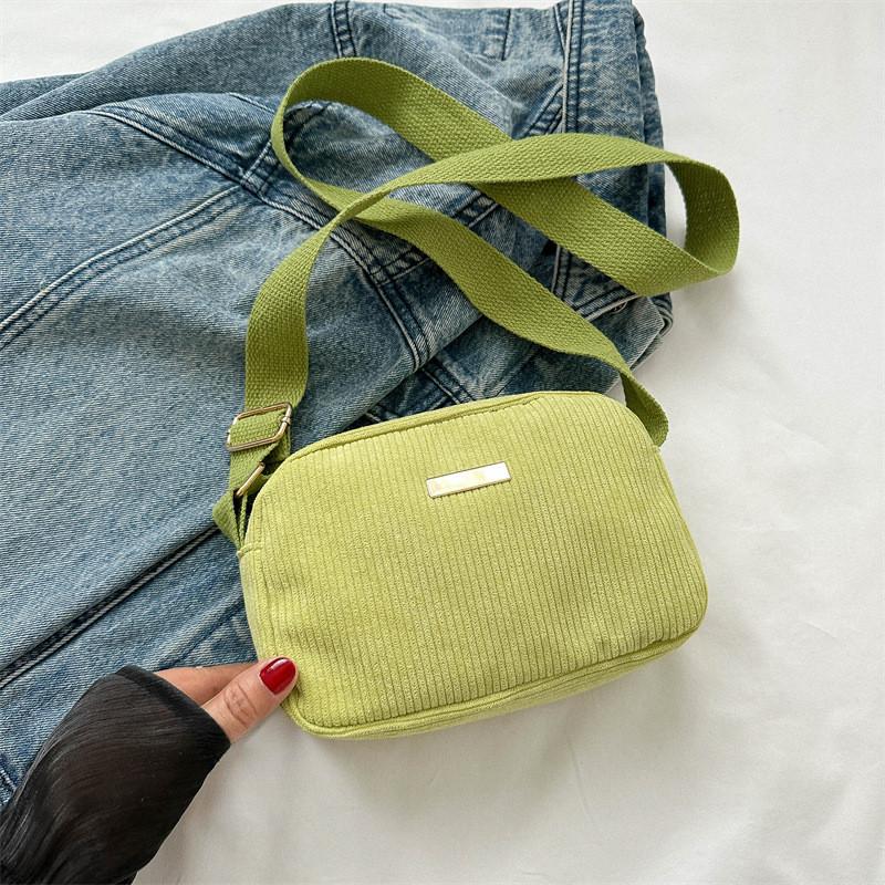 Stylish And Simple Canvas Crossbody Bag For Women In Classic Colors Ideal For Daily Use