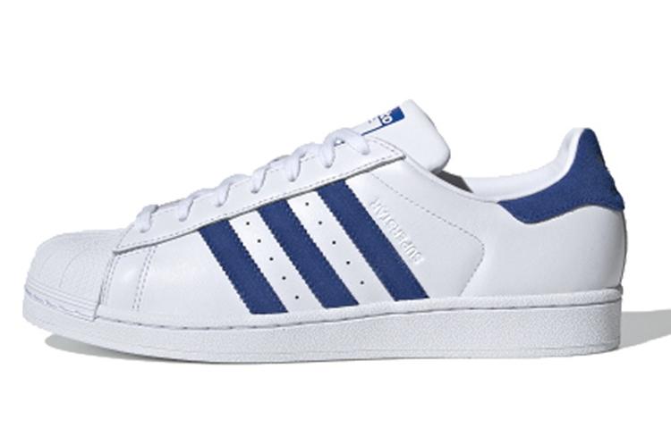 Adidas Superstar  White Collegiate Royal  EE8595 46