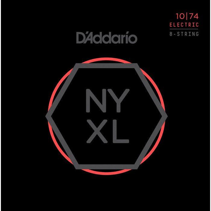 D'Addario NYXL1074 10/74 Light Top / Heavy Bottom 8 cordes Cordes